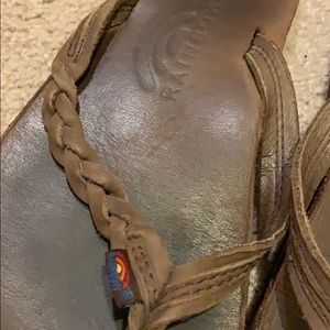 Rainbow Shoes - braided flip flops Rainbow Shoes - braided flip flops